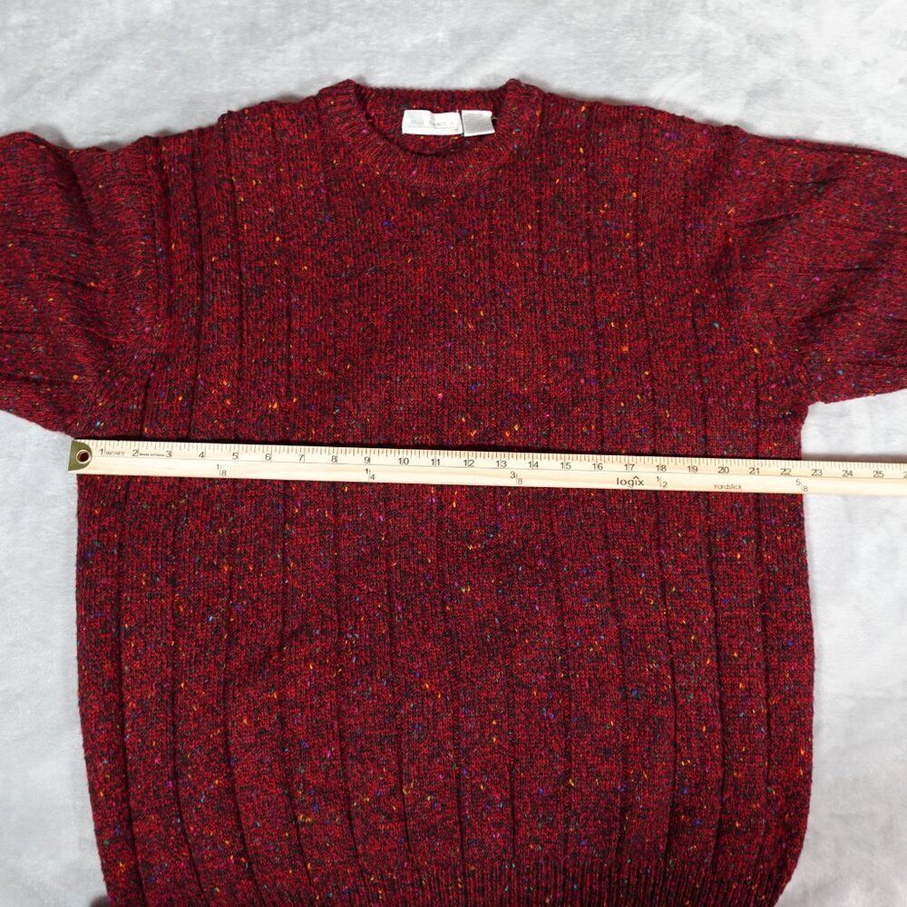 Vintage Brian Macneil Speckled Knit Sweater Womens 1X Wool Blend Multicolored - Picture 7 of 9
